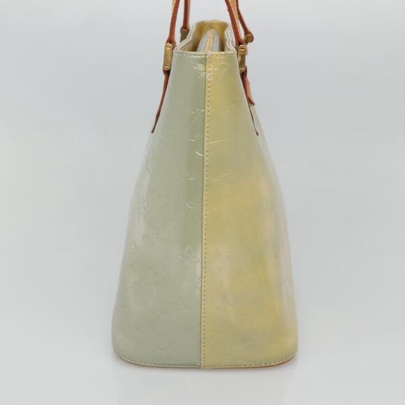 LOUIS VUITTON Monogram Vernis Houston Hand Bag Gris M91053 - Picture 4 of 12